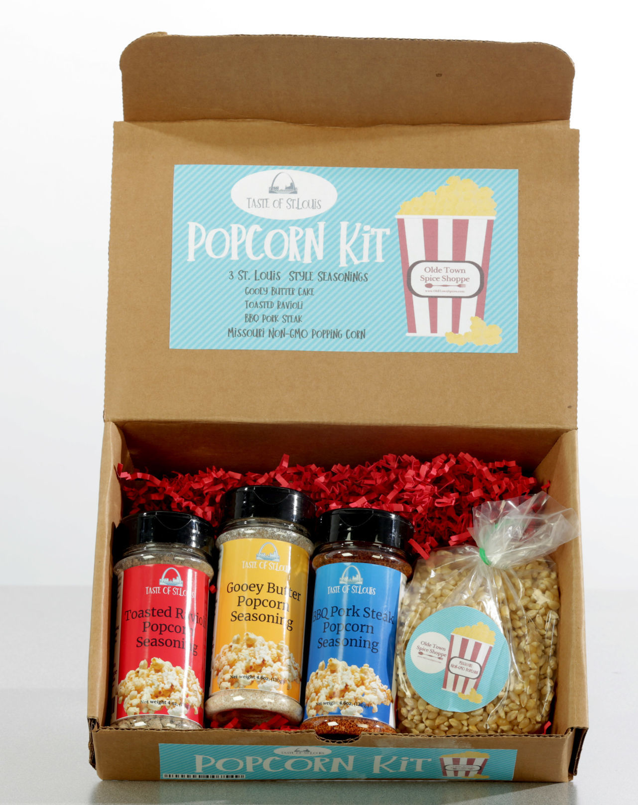 Popcorn seasoning kit